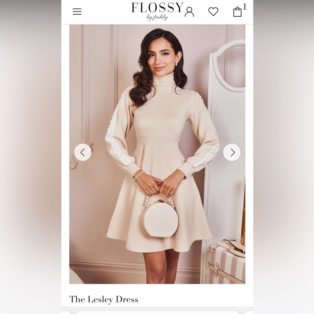 The Lesley knit dress.